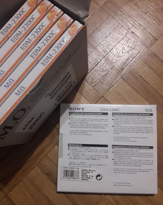 Sony EDM 2300C 2.3gb R/W MO Disk