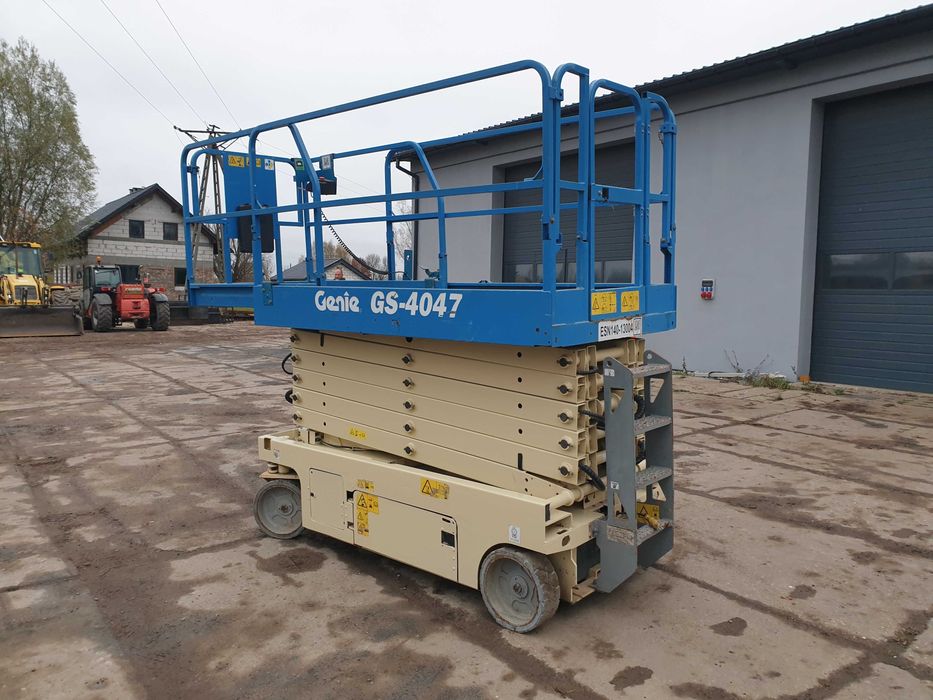Zwyżka, podnośnik Genie 4047 Genie4047. Ważne badanie UDT