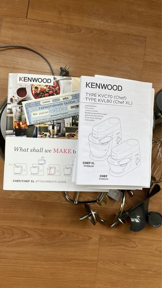 Комбайн Kenwood Chef XL Titanium