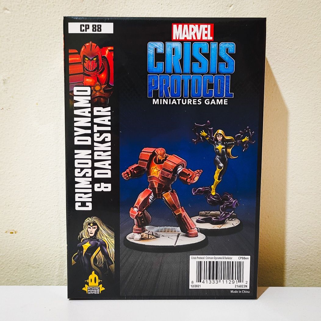 Crimson Dynamo & Darkstar Marvel Crisis Protocol