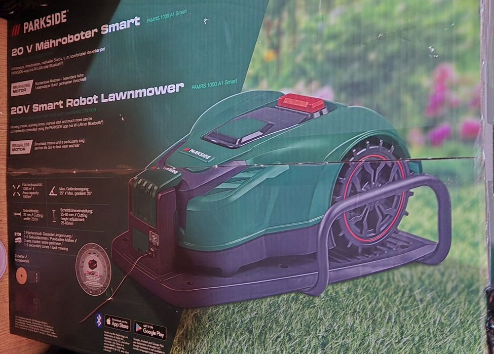 Robot koszący Parkside Smart PAMRS 1000 A1 NOWY