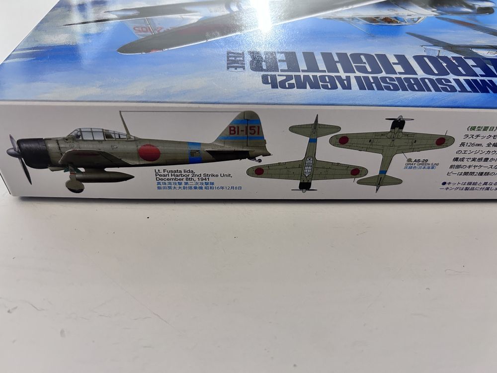 Samolot Mitsubishi A6M2b Zero Model Tamiya 60780