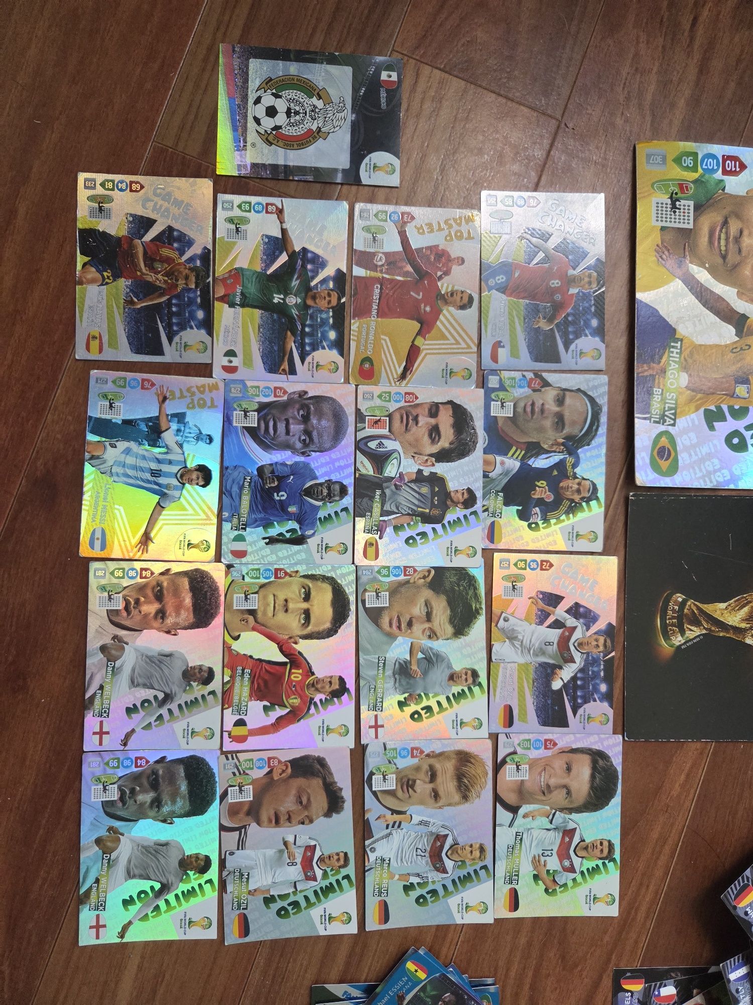 Karty Panini Fifa 2014 World Cup Brasil 235 sztuk