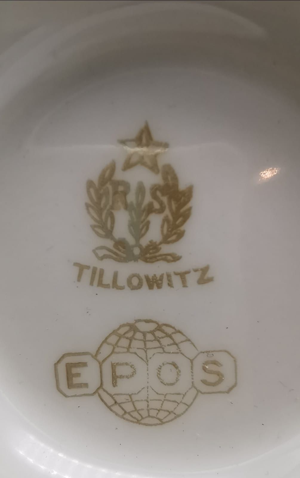 R. Porcelana Śląska Tillovitz Epos Wazonik Tułowice.