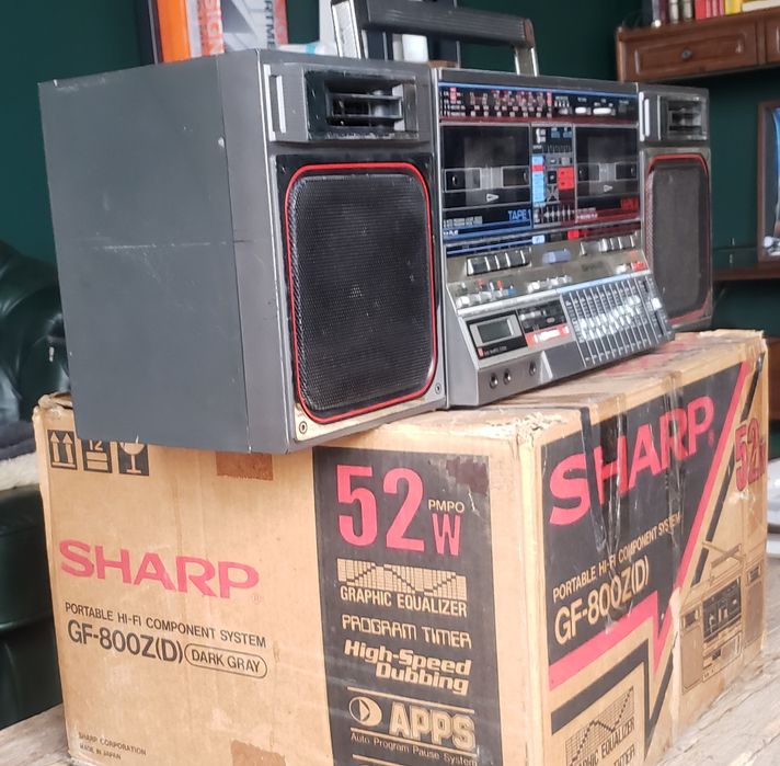 Sharp GF-800, коробка. Sharp GF-700 , QT-90