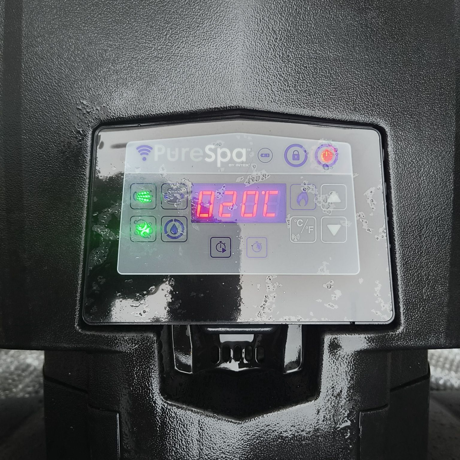 Jacuzzi INTEX 28458 Spa Hydromasaż Podgrzewacz Wi-Fi