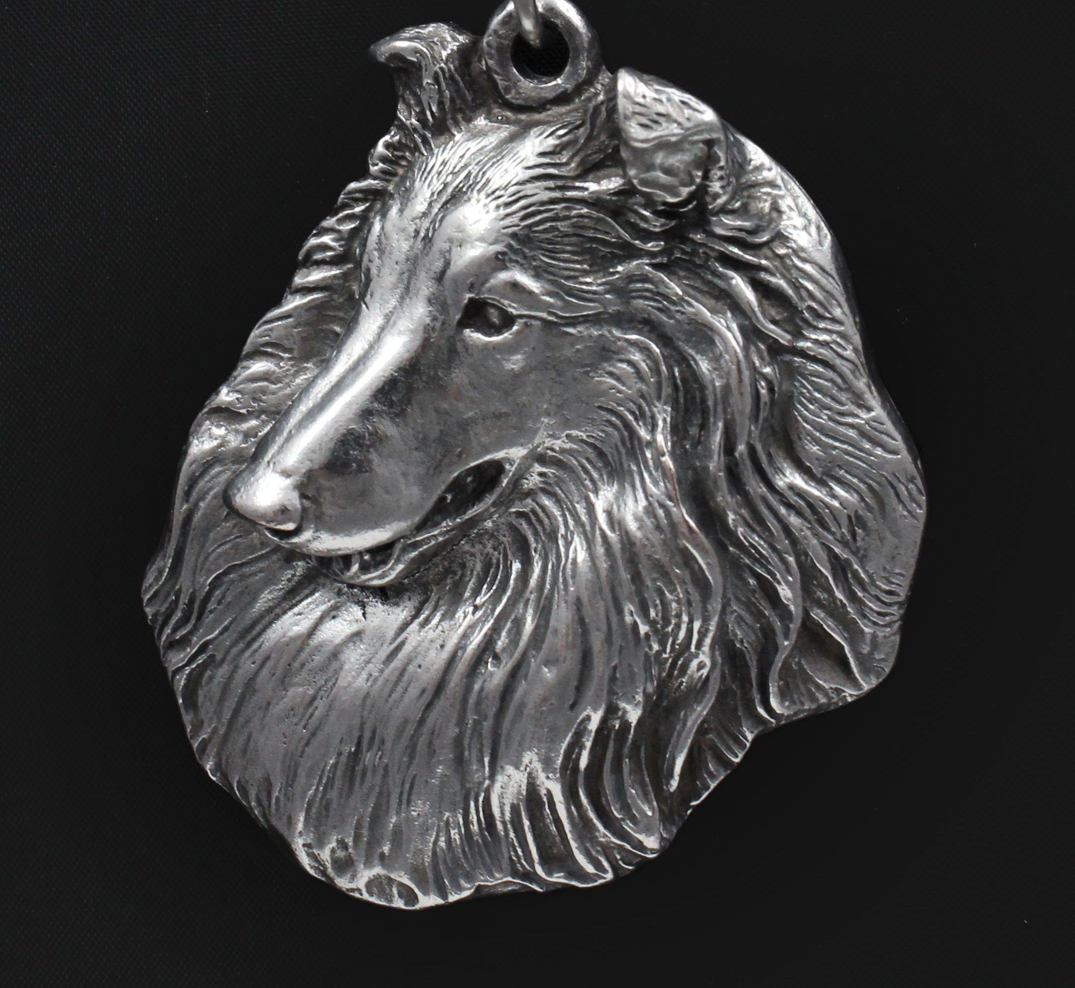 Owczarek szkocki długowłosy, Collie rough naszyjnik w pudełku Art-Dog