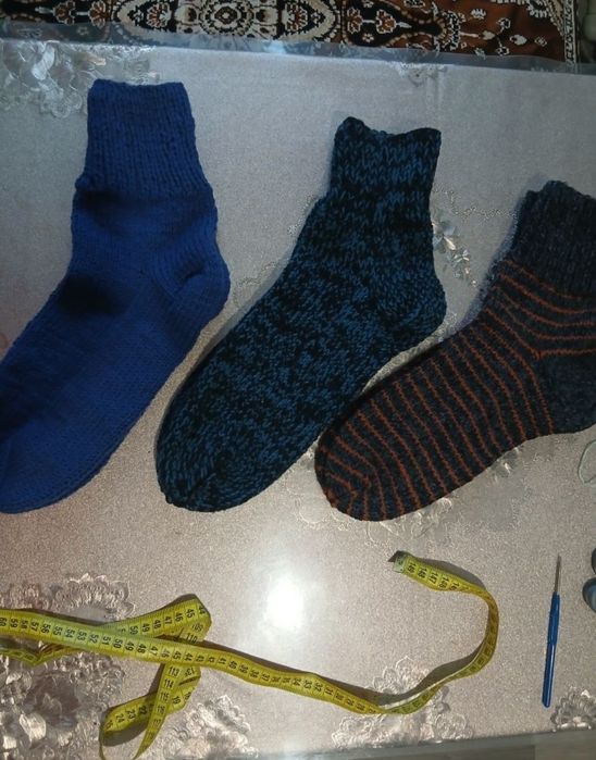 В'язані чоловічі носки