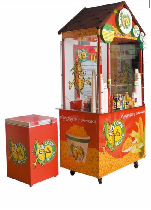 Продам візок кукурудзоварки/прилавок для приготування гарячої кукурудз