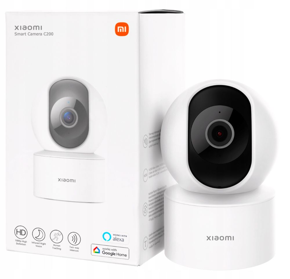 XIAOMI Kamera Bezprzewodowa Internetowa Obrotowa FULL HD Niania C200