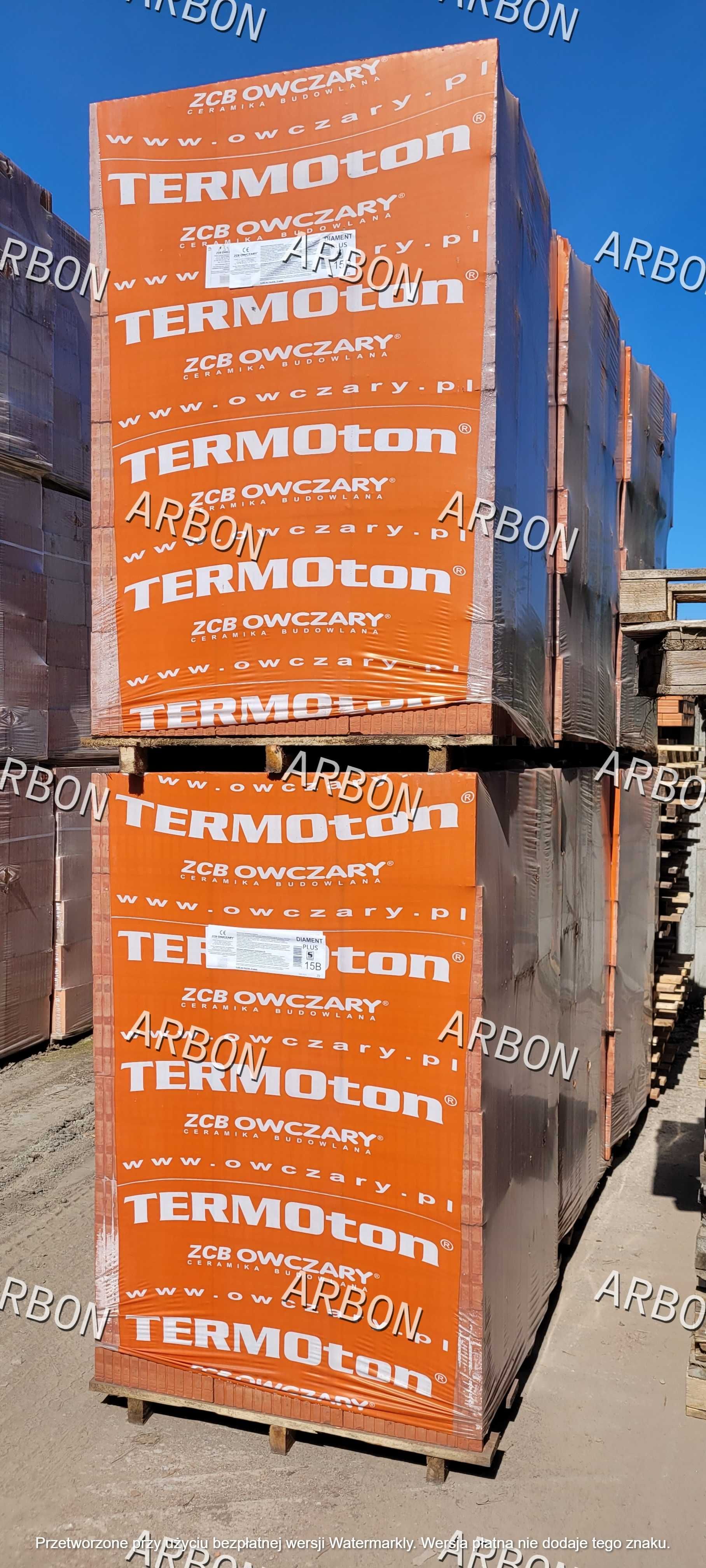 TERMOton P+W 25 Diament Plus S szlif szlifowany Owczary cegła dostawa