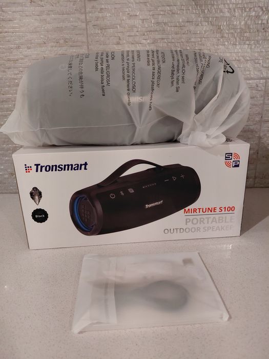 Coluna Tronsmart Mirtune S100 50W - NOVA! OPORTUNIDADE!