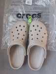 Nowe klapki chodaki Crocs Crocsy Beżowe 41 42