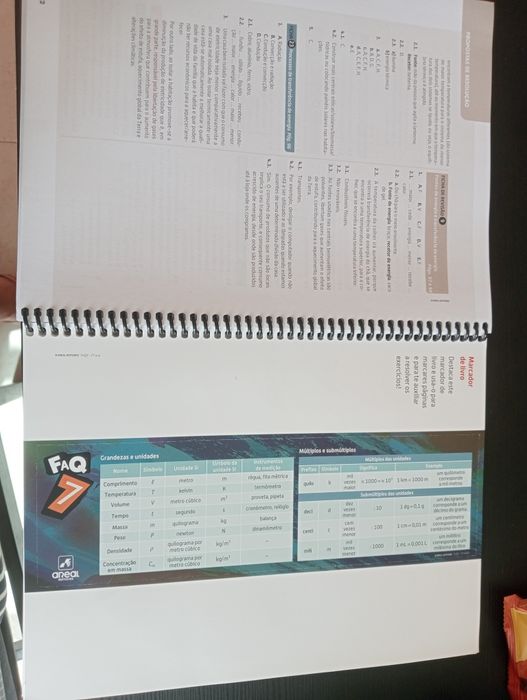 Caderno atividades FQ 7ano