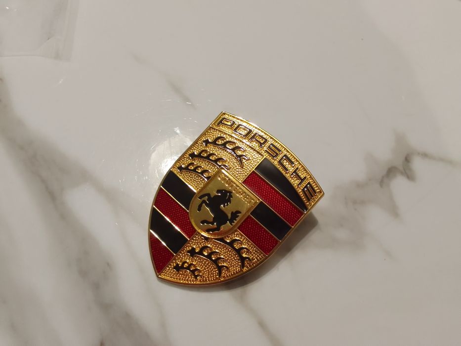 Porsche Emblemat 68x50mm Na Maskę Znaczek Macan Panamera Cayenne