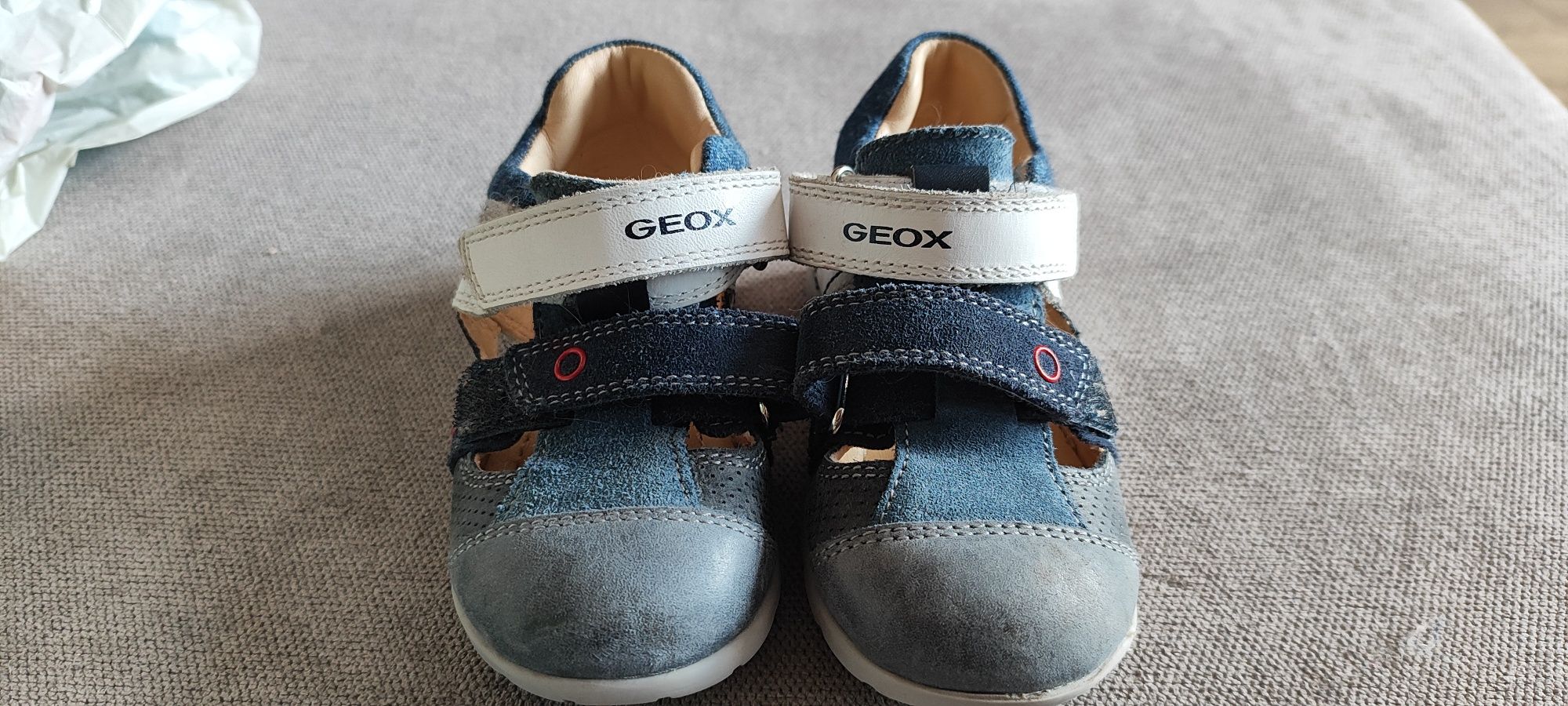 Sandały sandałki dziecięce Geox rozm. 22 skóra