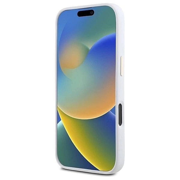 Guess GUHCP16XM4DGPH iPhone 16 Pro Max 6.9" biały/white hardcase Silic
