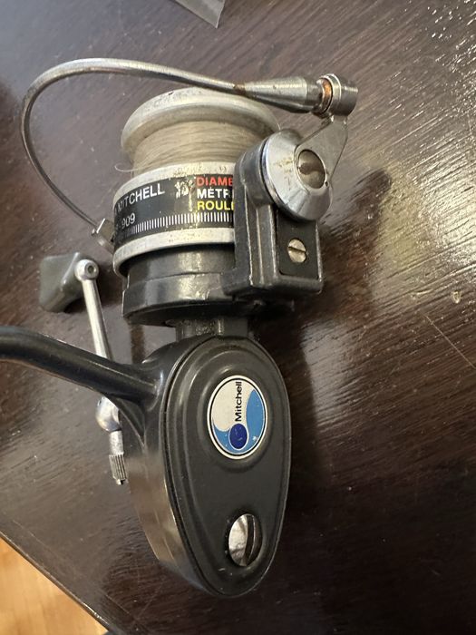 Carretos pesca mitchell antigos de colecão