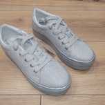 Buty  srebrne błyszczace quazi 38 nowe