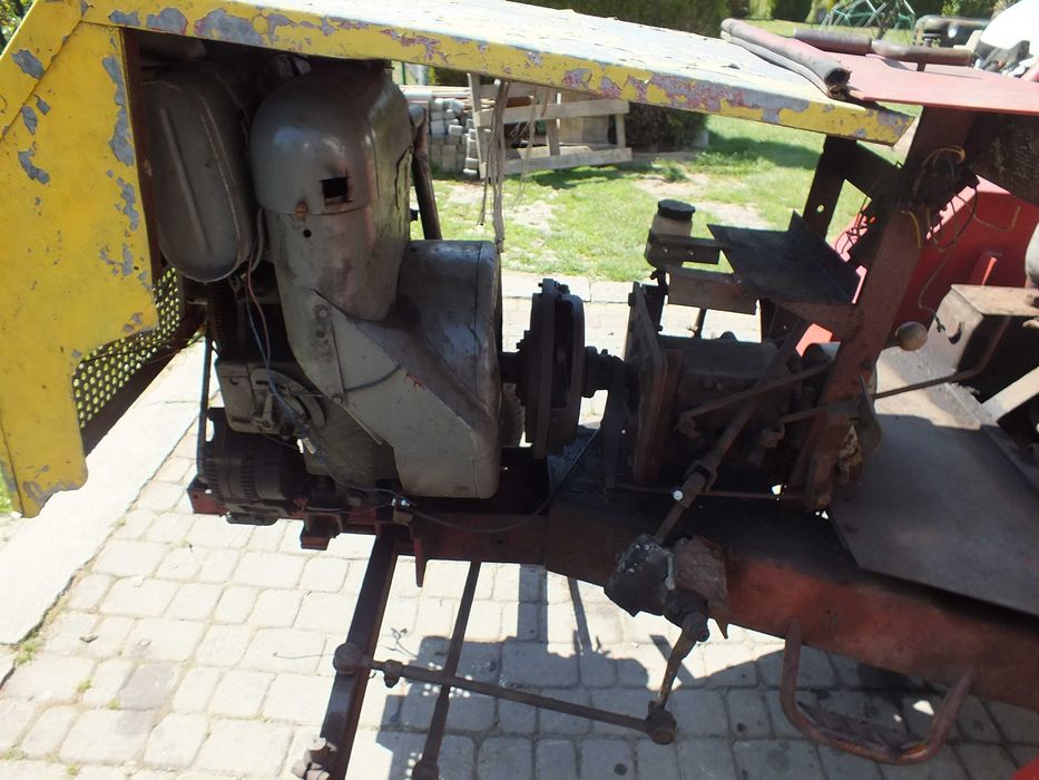 Kosiarka Traktorek Sam 7-KM Sprawny + Kurier ŚLĄSK