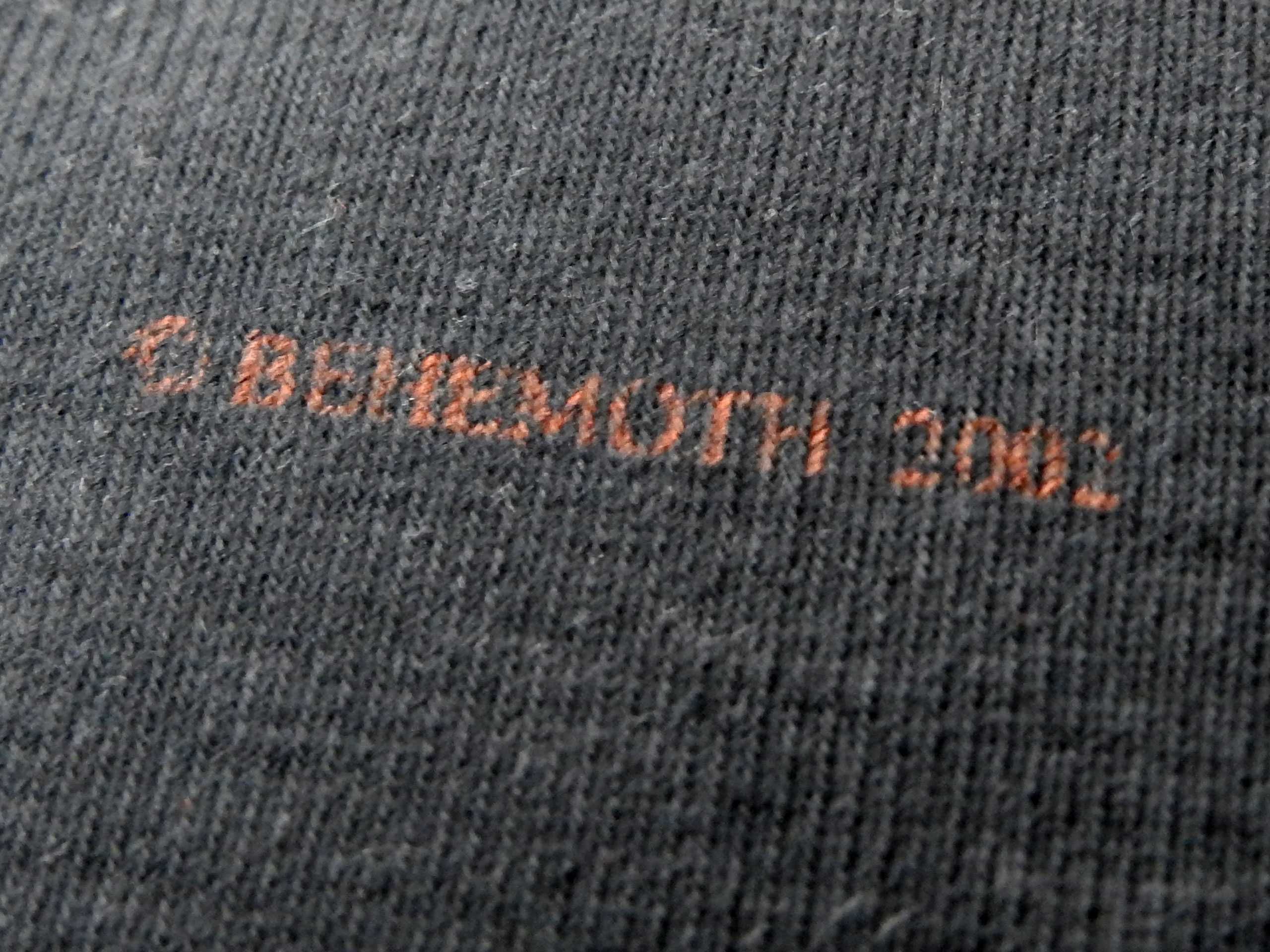 longsleeve  BEHEMOTH z trasy "Horns Ov Baphomet" z 2002