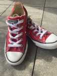 Czerwone converse 36
