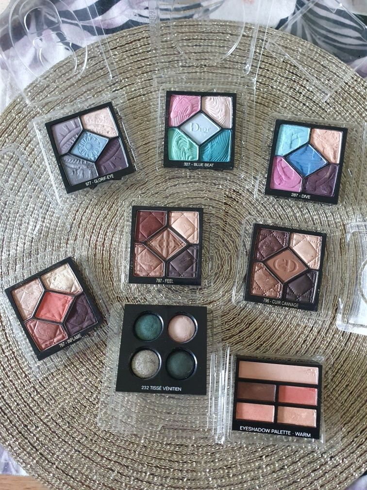 DIOR Chanel paletka paletki paleta cienie