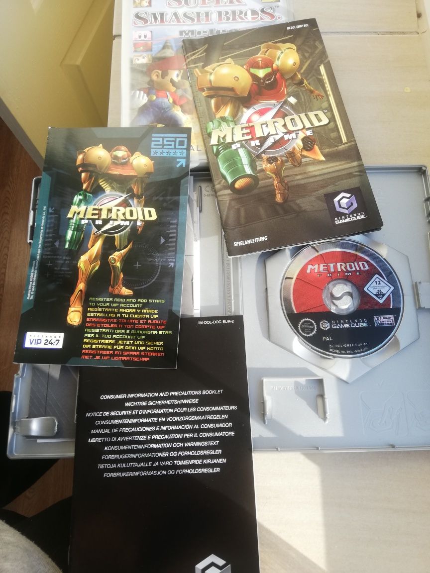 Gra Metroid Prime na Gamecube
