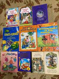 Разные яркие детские книги литература для детей