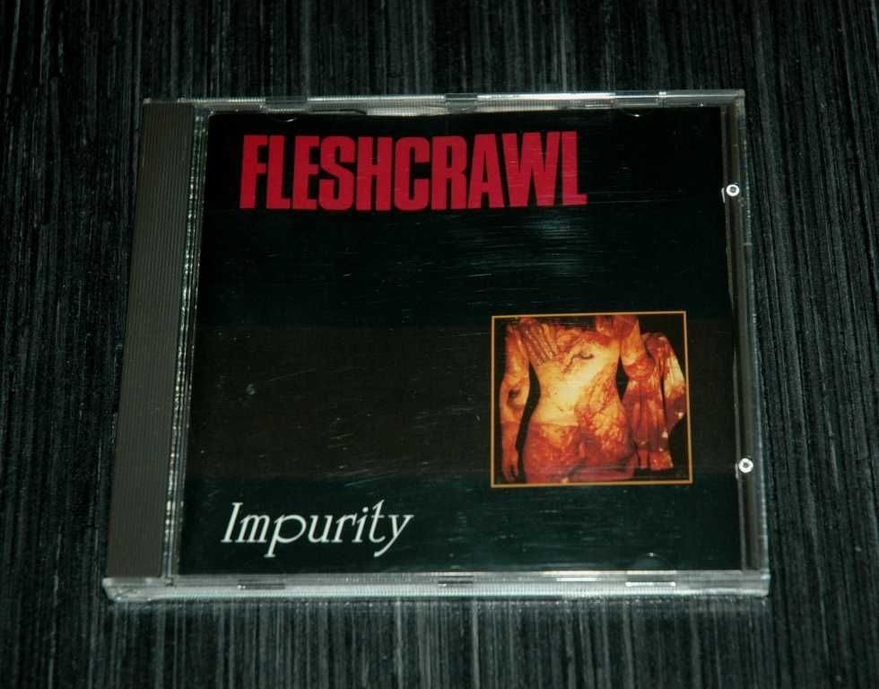 FLESHCRAWL - Impurity. 1994 Black Mark. Grave. Entombed.