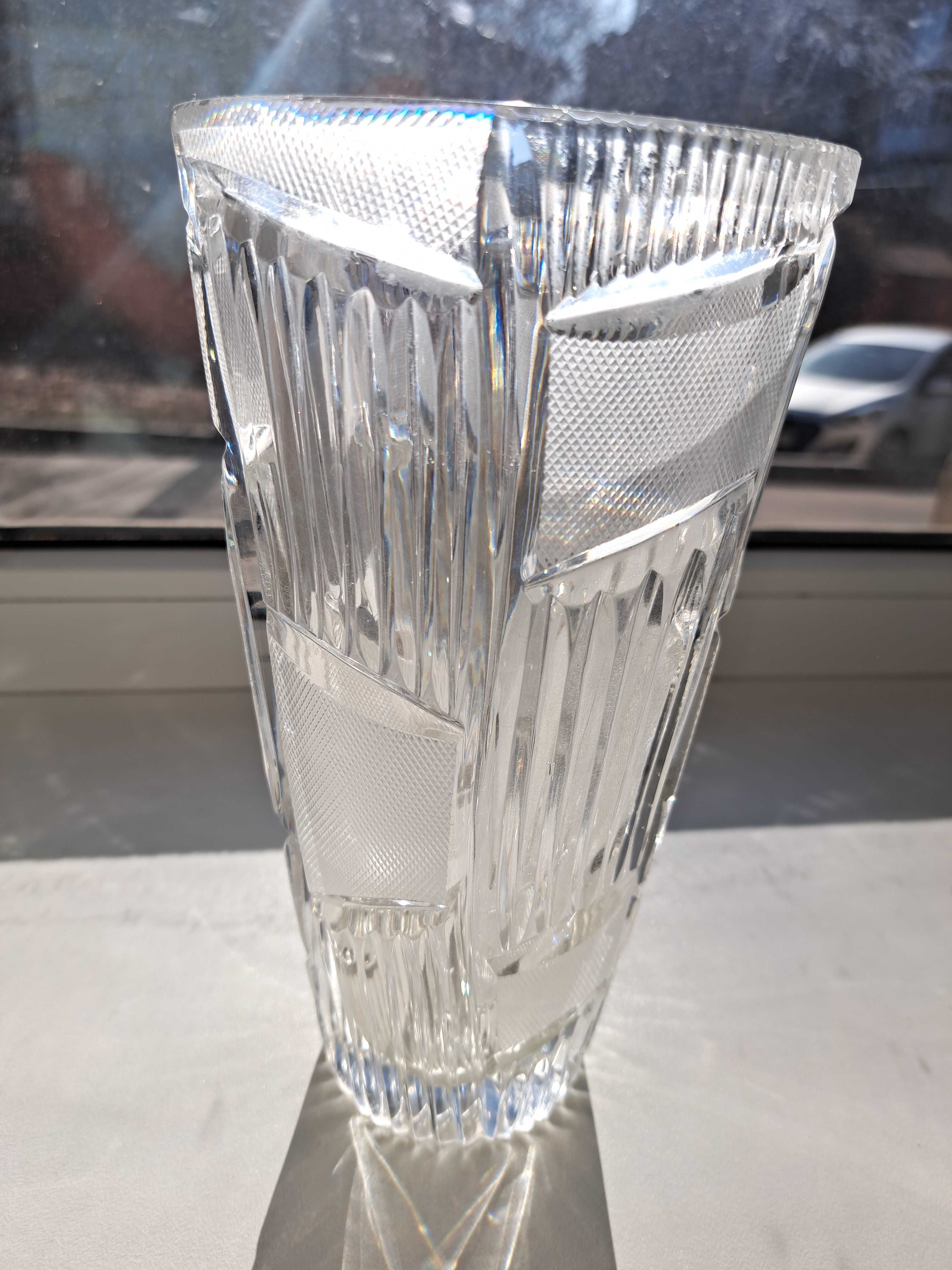 Радянська хрустальна ваза