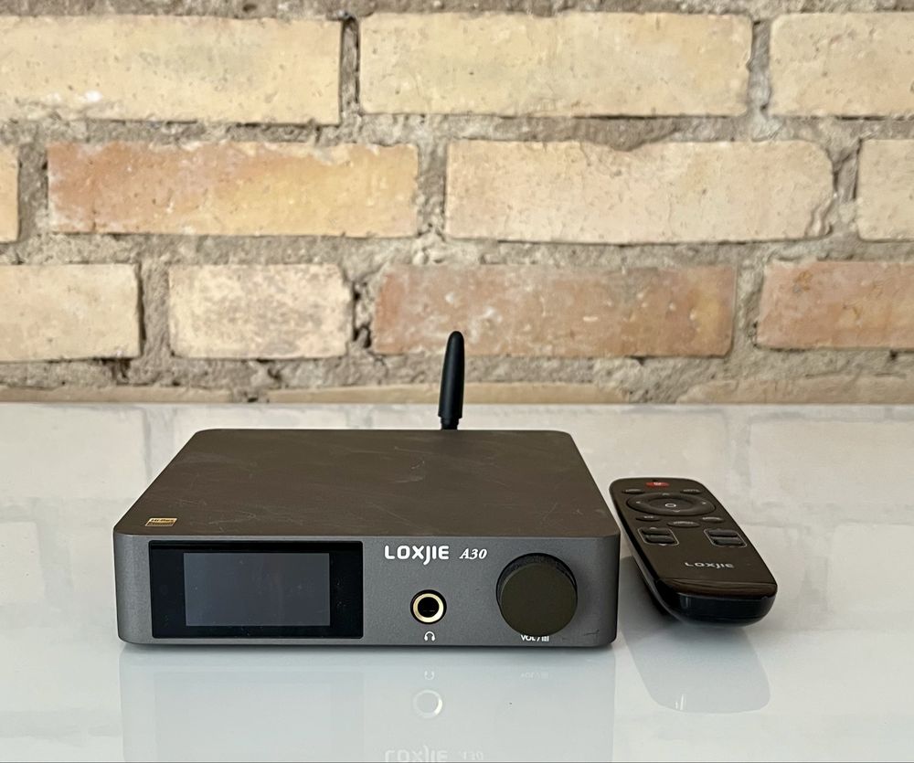 Loxjie A30 wzmacniacz audio z pilotem