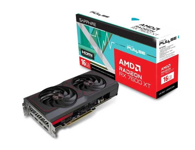 Sapphire PULSE AMD Radeon RX 7600 XT 16GB GDDR6 - Nova