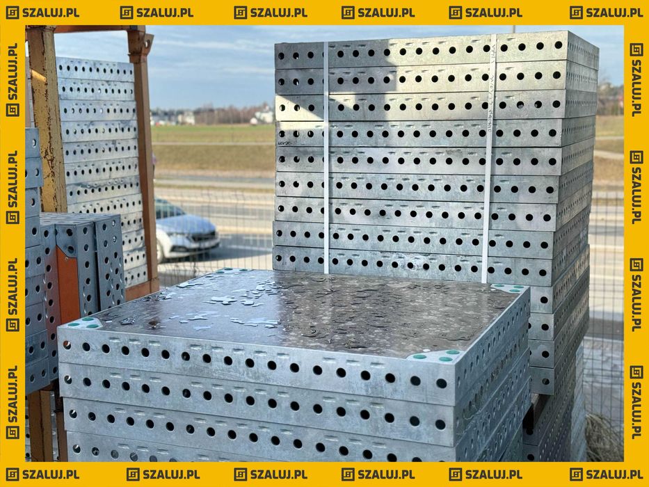Panele szalunkowe płyty fundamenty BAUTEKK budowalne ściany szlaunki