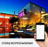 Inteligentne lampki choinkowe 100 LED Multikolor BLUETOOTH USB
