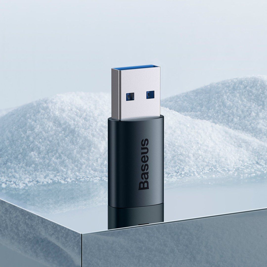 Przejściówka adapter USB 3.1 OTG do USB-C niebieski