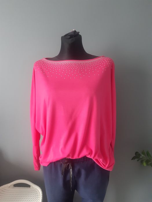 NOWA! Bluzka typu nietoperz