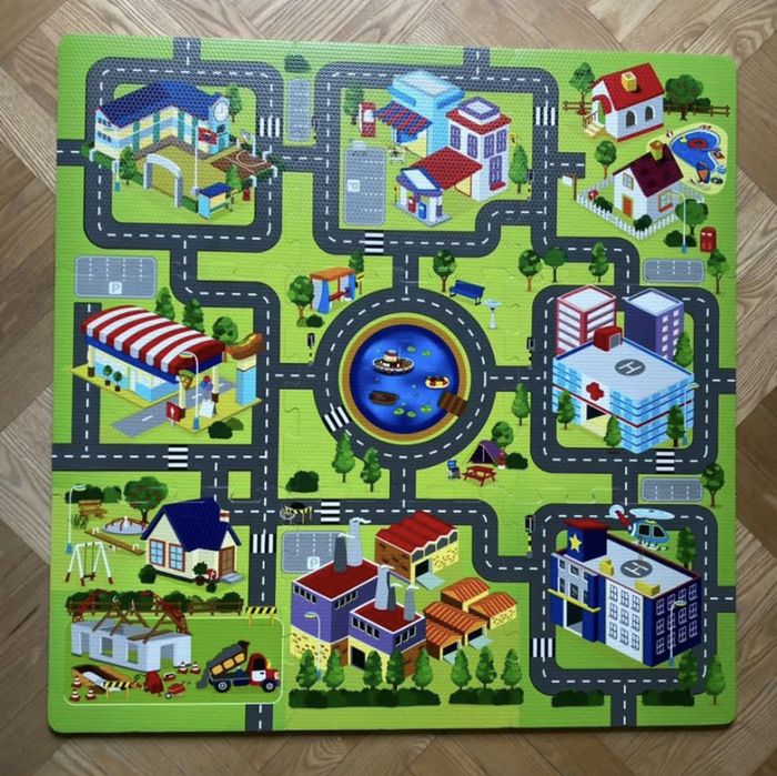 Mata piankowa podłogowa dla dzieci