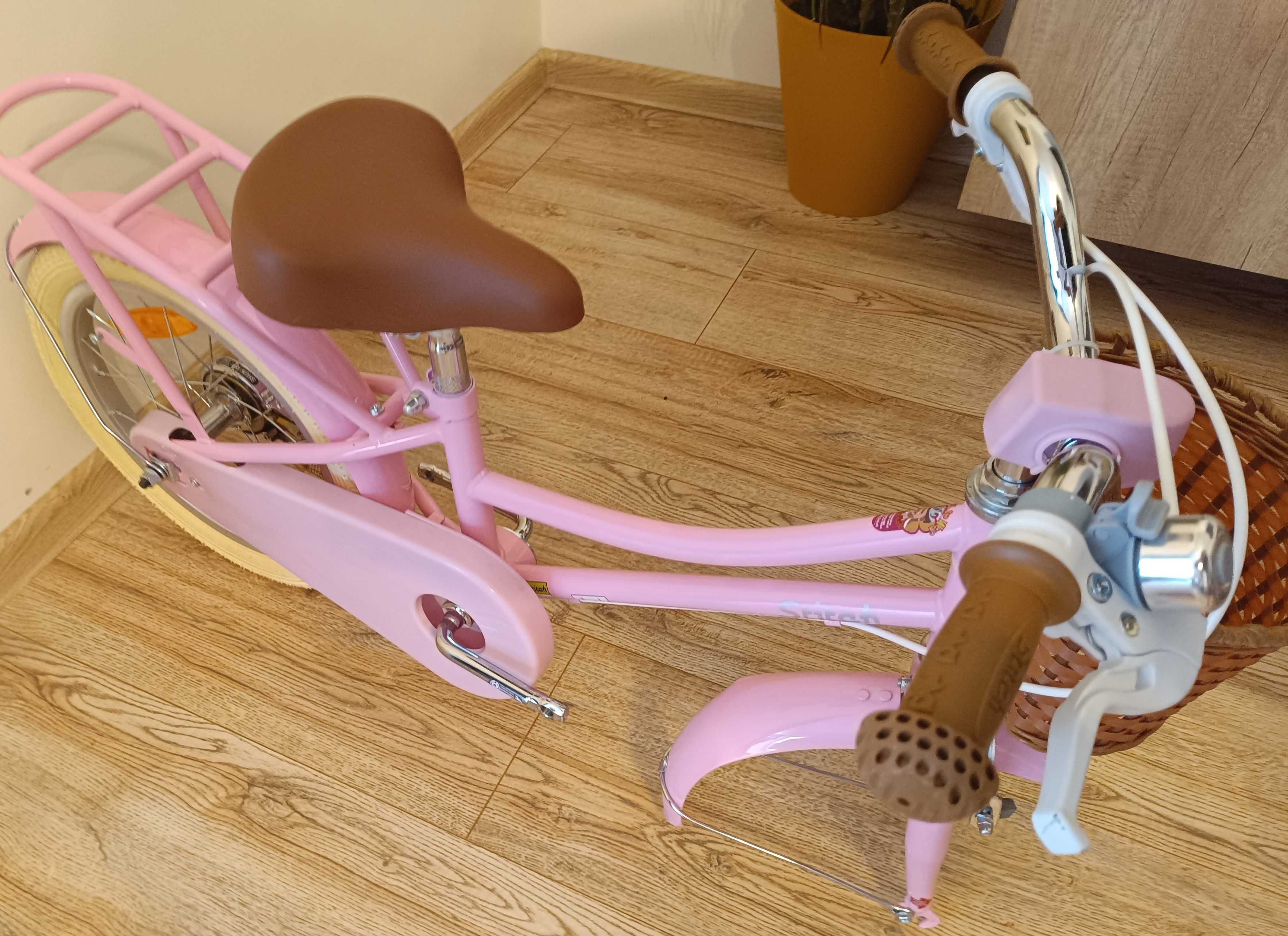 Rower dziecięcy Joystar Manchi koło 16 " różowy