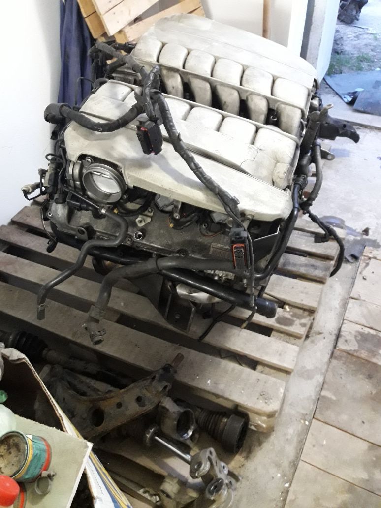 Двигатель vw audi w12