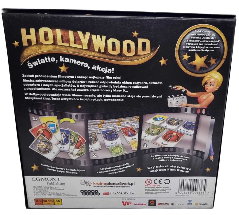 Gra Planszowa Hollywood