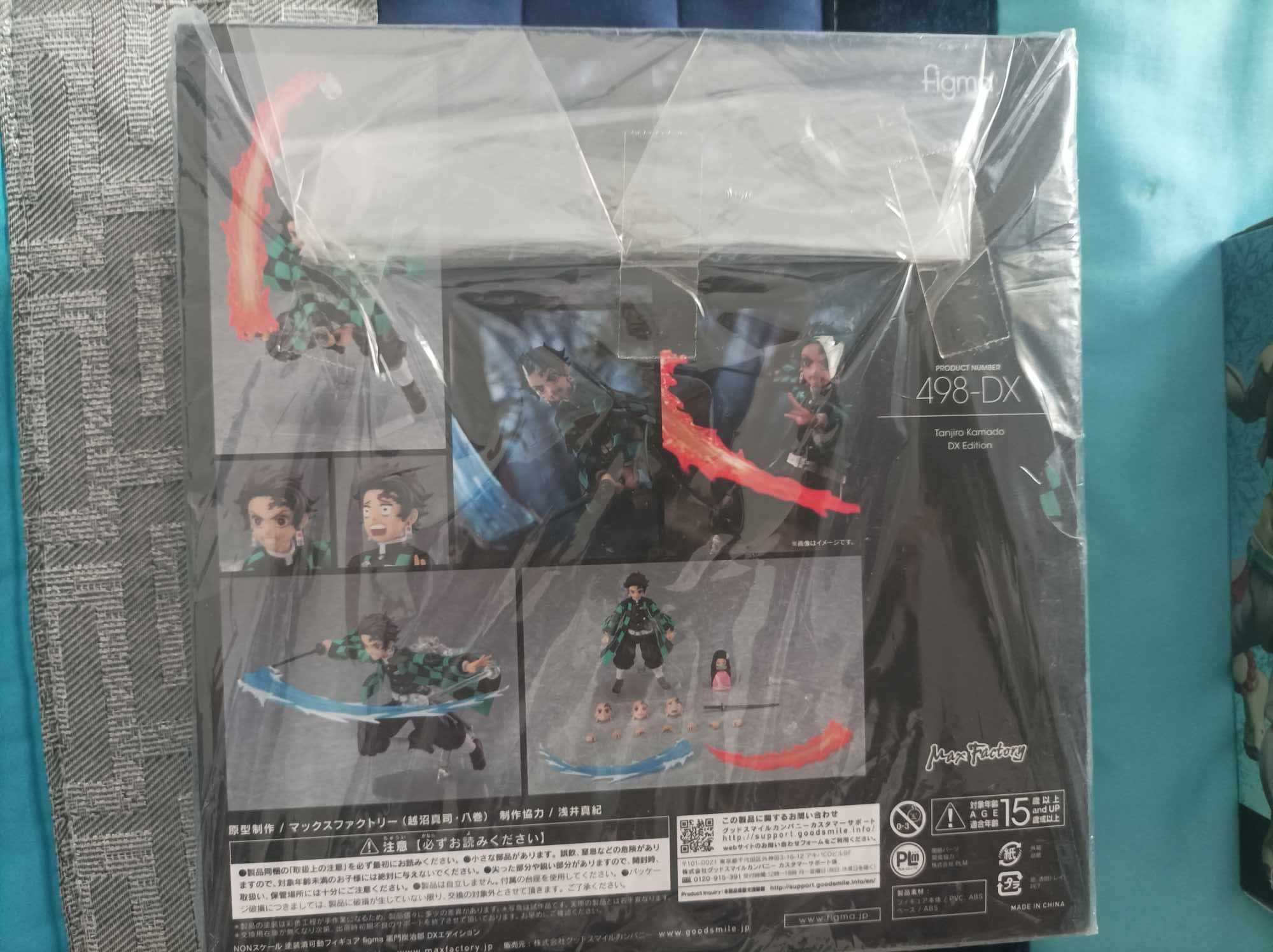 Figuras Demon Slayer Figma Rengoku + Tanjiro DX (novos/selados)