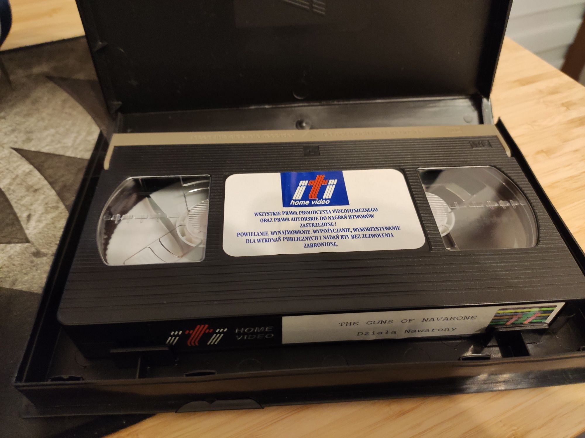 Działa Navarony kaseta vhs