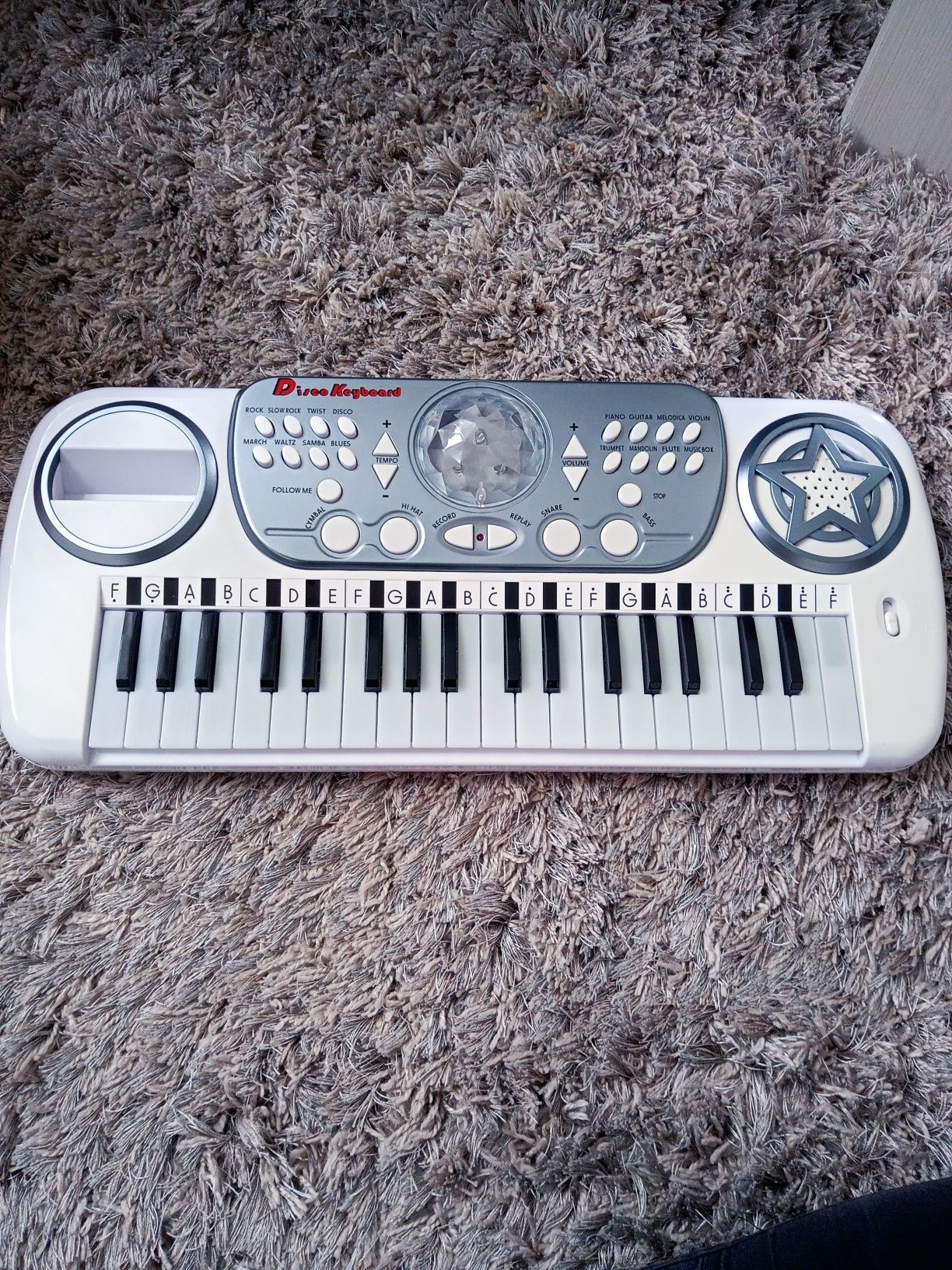 Organki disco keyboard