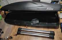 Box dachowy Inter Pack Stella 480 + bagażnik bazowy Quiet XT