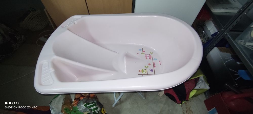 Banheira ergonómica Babies R'us rosa