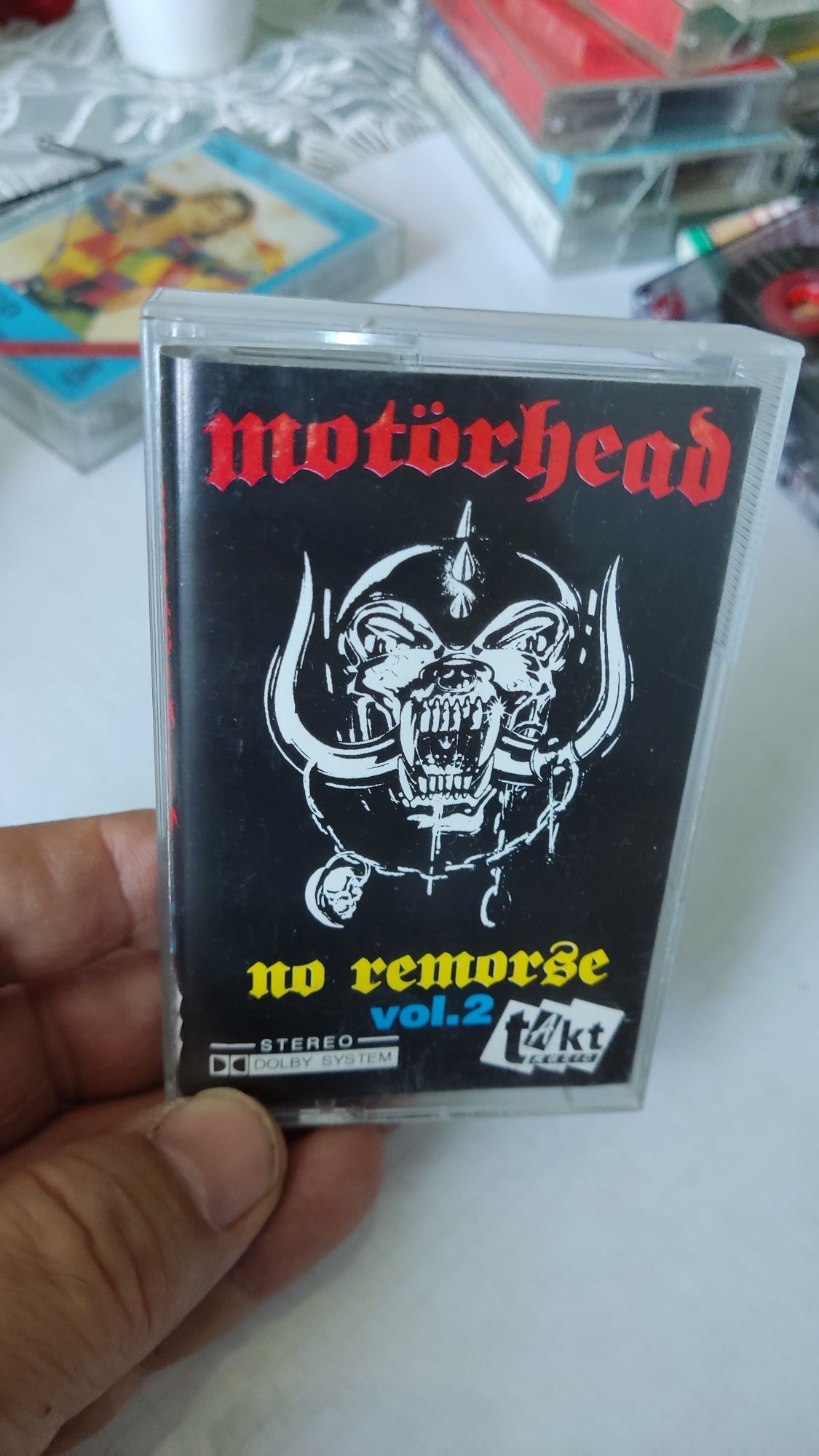 Motorhead no remorse ból 2 kaseta heavy metal