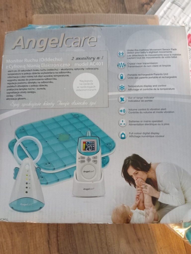 Monitor ruchów oddechowych dziecka Angelcare AC401