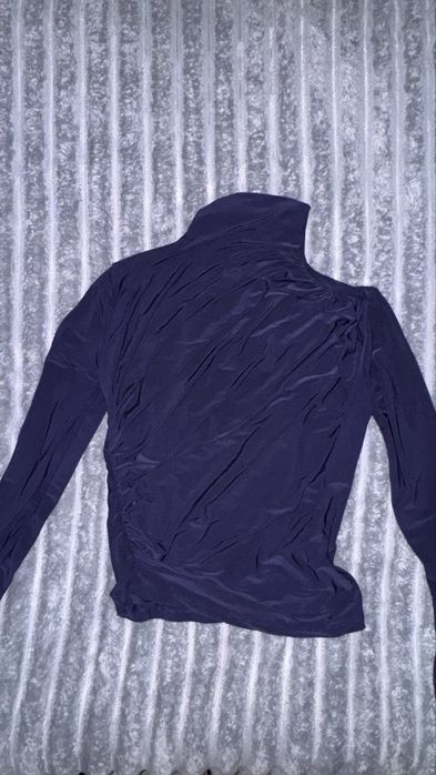 Блуза-гольф, синього кольору