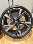 Jantes de liga leve originais de 20 polegadas Audi RS6 RS7 4K C8+pneus